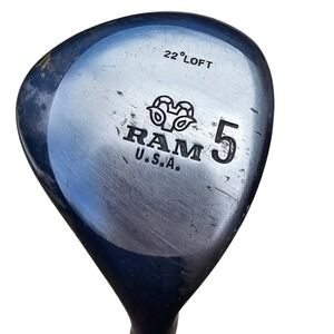 Ram USA Lady Laser‎ 5 Wood 22 Degree Loft Right Hand True Temper Steel Golf Club